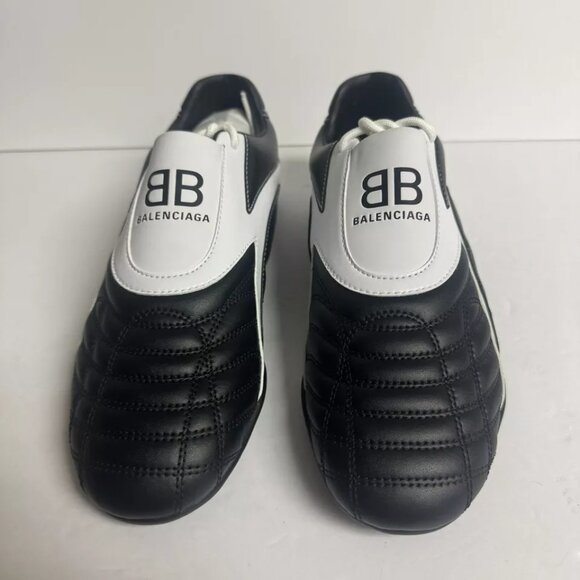 Balenciaga Mens Zen Sneaker Black/White Size EU40 US7 - Picture 3 of 6